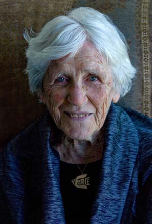 Zentenar Muriel Duck - 100 jährige Frau